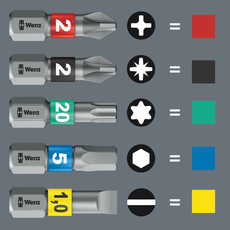 Wera 057414 7pc Bit-Check 7 PH Diamond 1