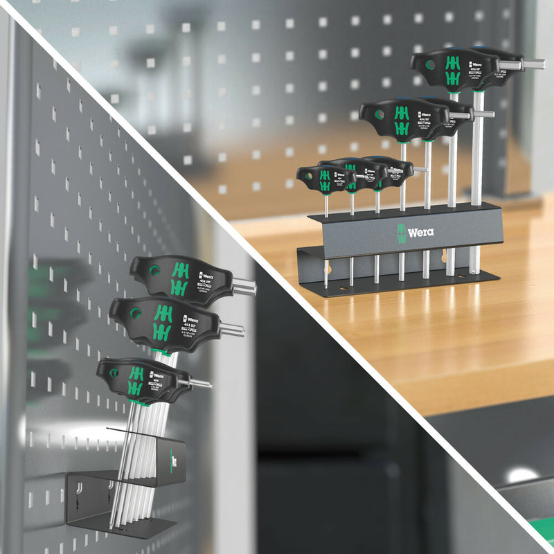 Wera 023453 7pc 454/7 HF Set 2 Hex-Plus Holding Function T-Handle Set