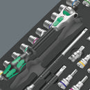 Wera 150112 31pc 9722 Foam insert 8000 C Zyklop 1/2" Socket Set 1