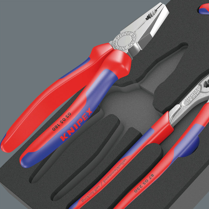 Wera 150180 3pc 9780 Foam insert KNIPEX pliers Set 1