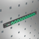 Wera 136421 9601 Magnetic Unloaded Socket Rail, 3/8"