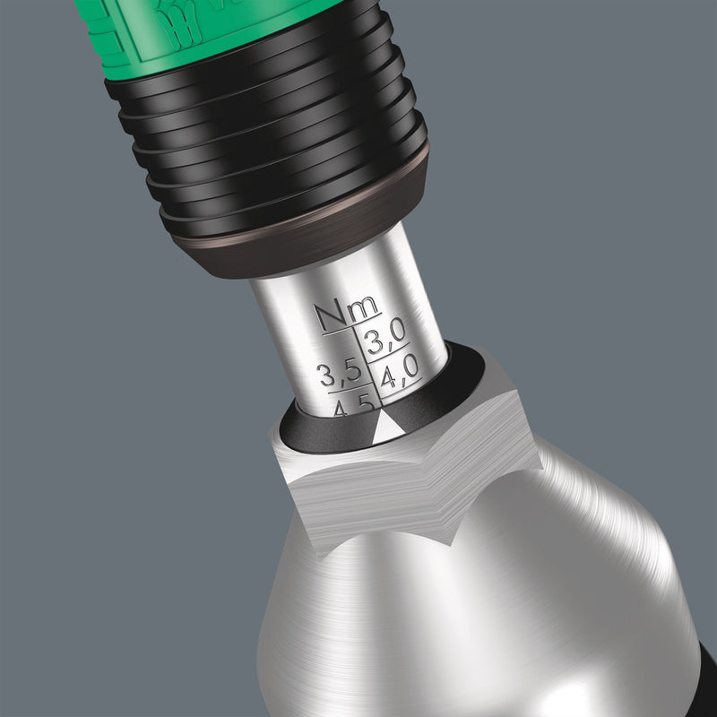 Wera 074705 7443 Kraftform Adjustable Torque Pistol-Grip Screwdriver, 4.0-8.8 Nm